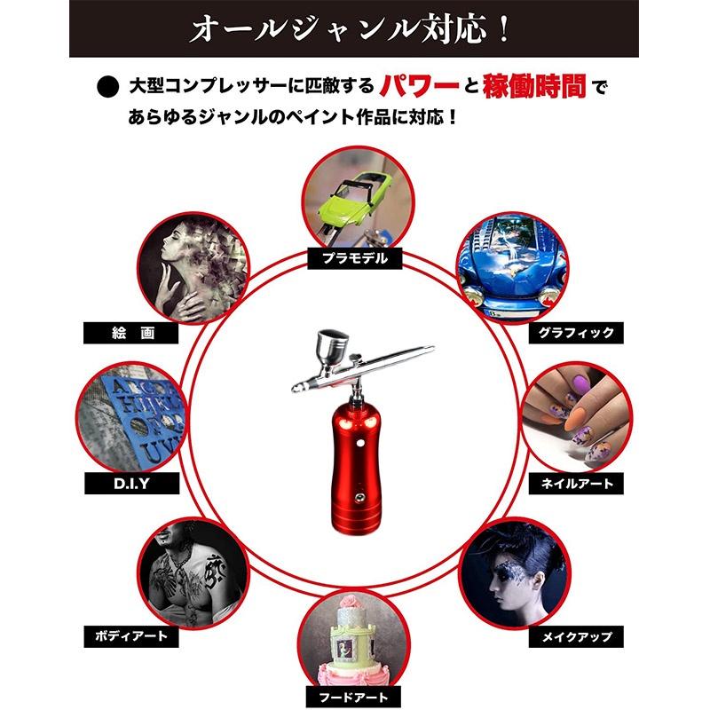 【鋼普拉】現貨 AirBrush 電動噴筆 模型噴筆 鋼彈 隨身噴槍 充電式 空壓機 電動 噴漆筆 氣泵 改車 改裝-細節圖6