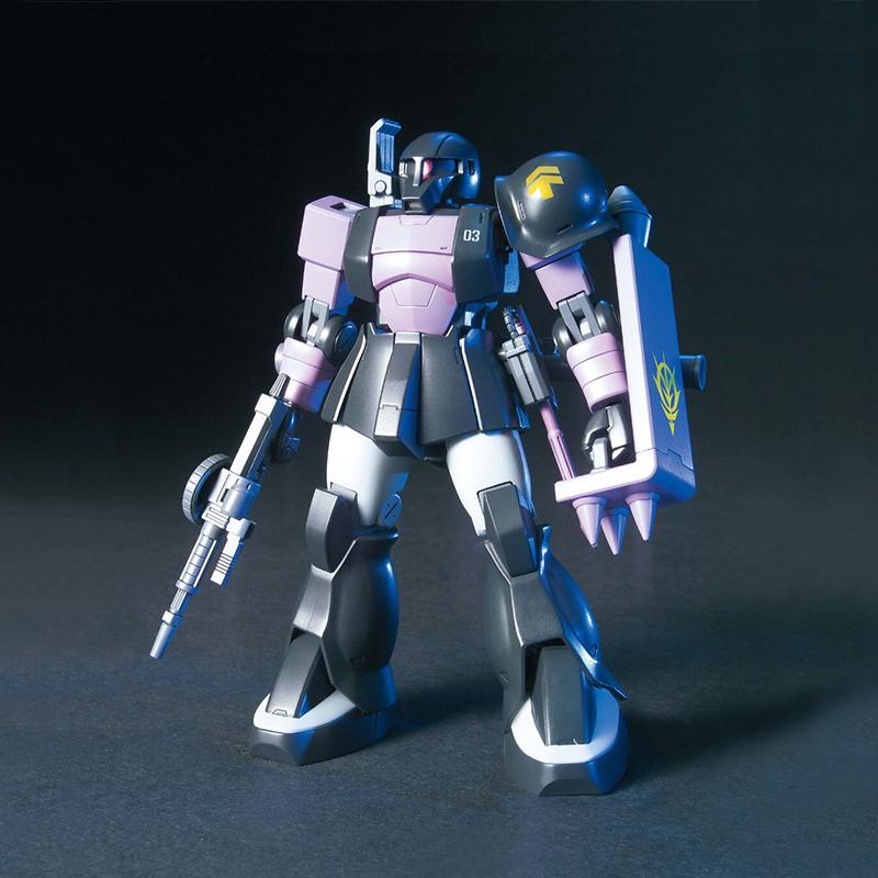 【鋼普拉】BANDAI 鋼彈UC HGUC 1/144 #068 MS-05B ZAKU I 薩克 I 黑色三連星式樣-細節圖4