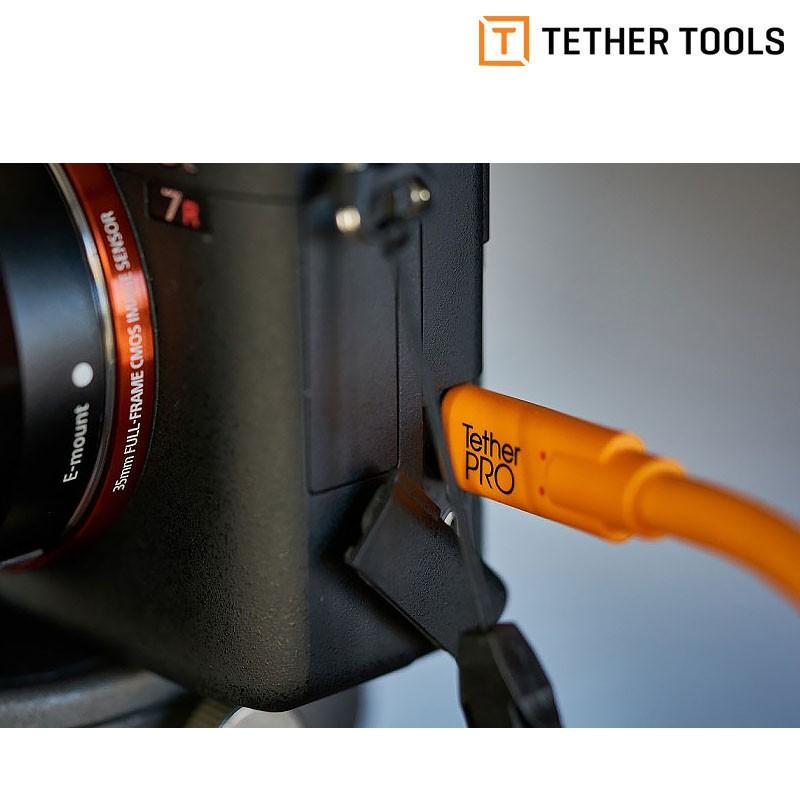 【eYe攝影】TETHER TOOLS CUC15-ORG USB-C 轉 USB-C 傳輸線 3M 4.6M 延長線-細節圖2