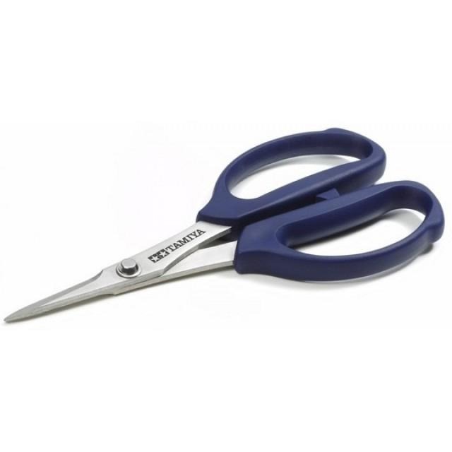 【鋼普拉】現貨 田宮 TAMIYA Craft Scissors #74124 工藝 水貼 模型 剪刀 塑膠/軟金屬用-細節圖2