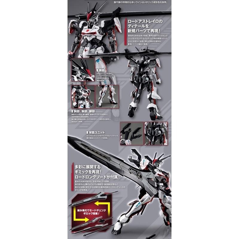 【鋼普拉】現貨 BANDAI 鋼彈SEED HG 1/144 MHF-01Ω LOAD ASTRAY Ω 王道異端鋼彈Ω-細節圖3