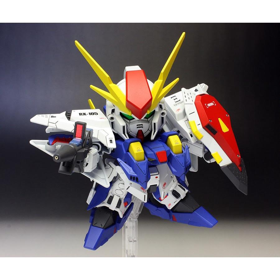 【鋼普拉】現貨 含支架 BANDAI SD鋼彈 BB戰士 #386 RX-105 XI GUNDAM Ξ鋼彈 XI鋼彈-細節圖7