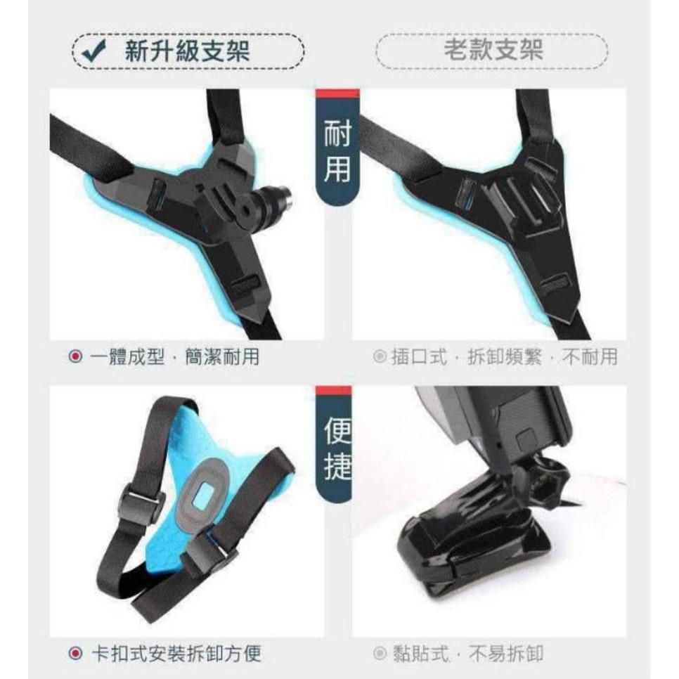 【eYe攝影】新款現貨 頭盔 下巴支架 安全帽綁帶 運動相機固定帶 適用 Gopro hero8 7 6 5 小蟻 山狗-細節圖2