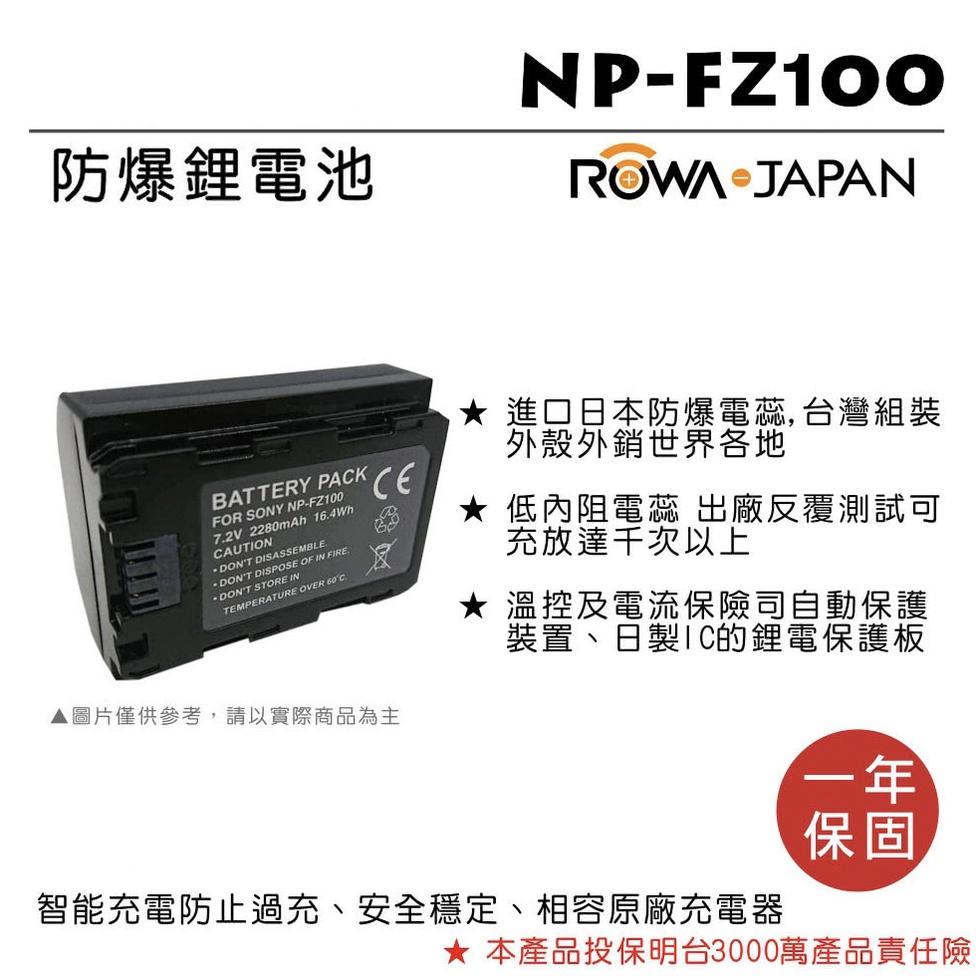 【eYe攝影】現貨 樂華 NP-FZ100 電池 + 雙槽充電器 套組 適SONY A7III A7RIII A9-細節圖2