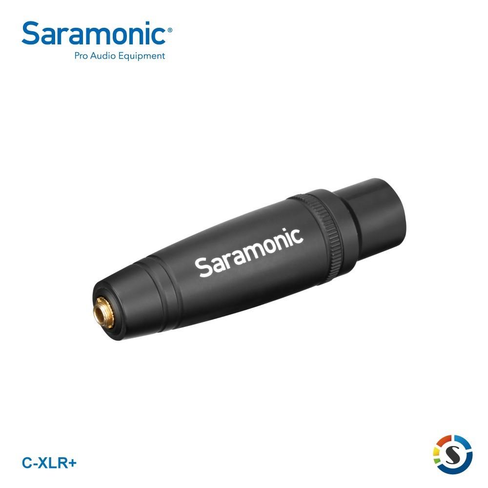 【eYe攝影】現貨 Saramonic 楓笛 C-XLR + 音訊轉接頭 3.5mm 轉 XLR 卡農 公頭 音源轉換頭-細節圖5