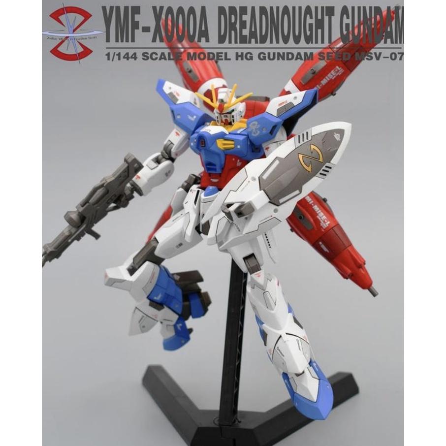 【鋼普拉】現貨 BANDAI 鋼彈SEED MSV HG 1/144 #07 DREADNOUGHT 勇士鋼彈-細節圖8