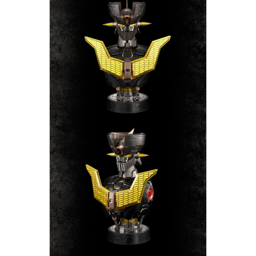 【鋼普拉】現貨 BANDAI 扭蛋 MAZINGER Z INFINITY 無敵鐵金剛胸像 劇場版 魔神Z 黑色版 3款-細節圖6