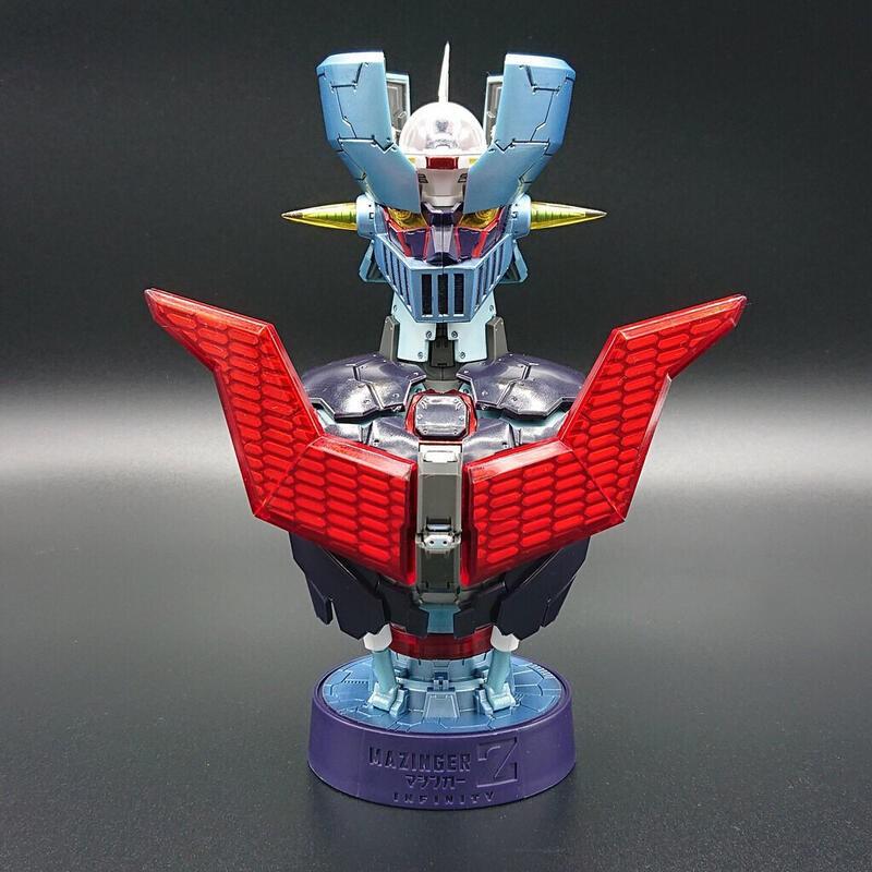 【鋼普拉】現貨 BANDAI 扭蛋 MAZINGER Z INFINITY 無敵鐵金剛胸像 劇場版 魔神Z 原作色 3款-細節圖3