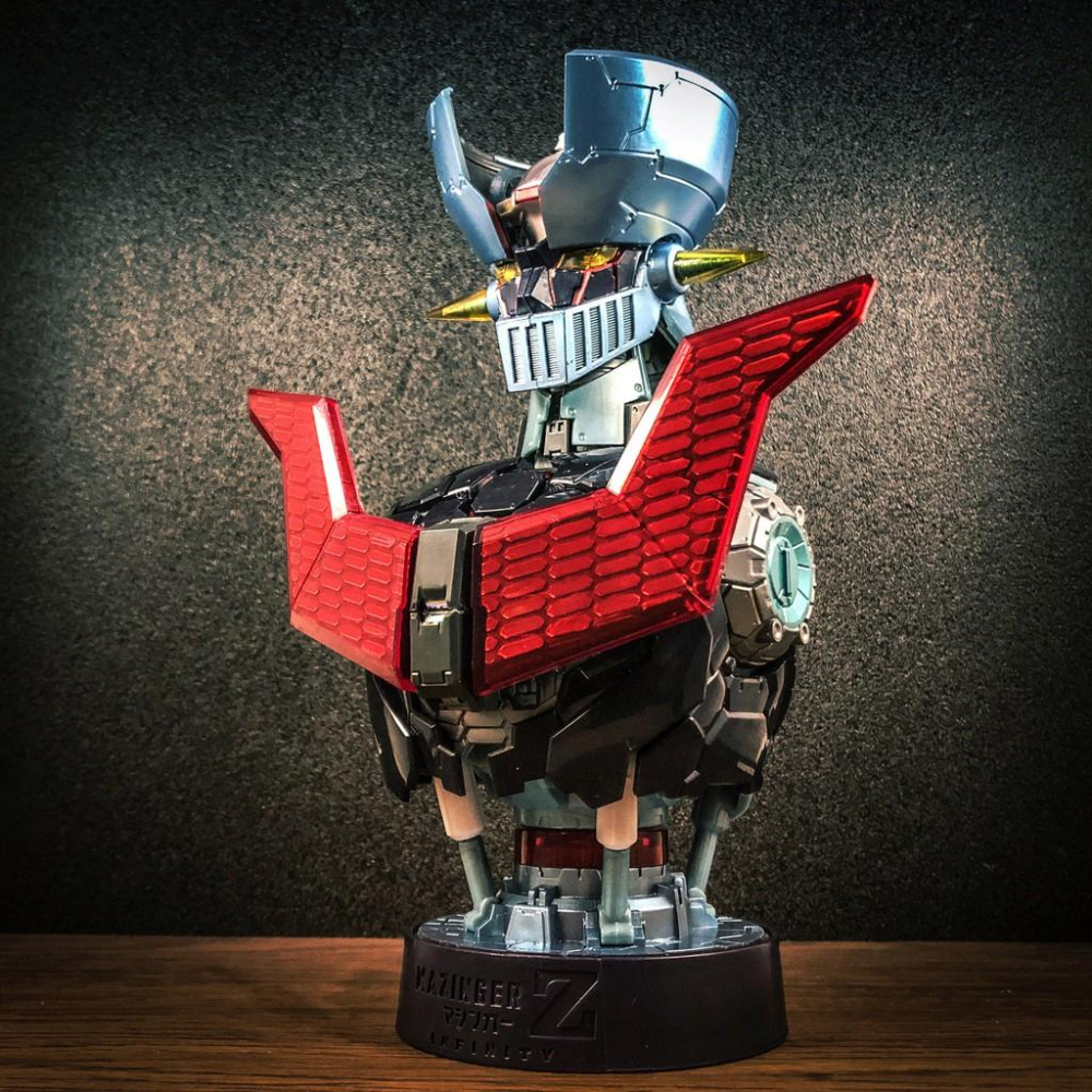 【鋼普拉】現貨 BANDAI 扭蛋 MAZINGER Z INFINITY 無敵鐵金剛胸像 劇場版 魔神Z 原作色 3款-細節圖5