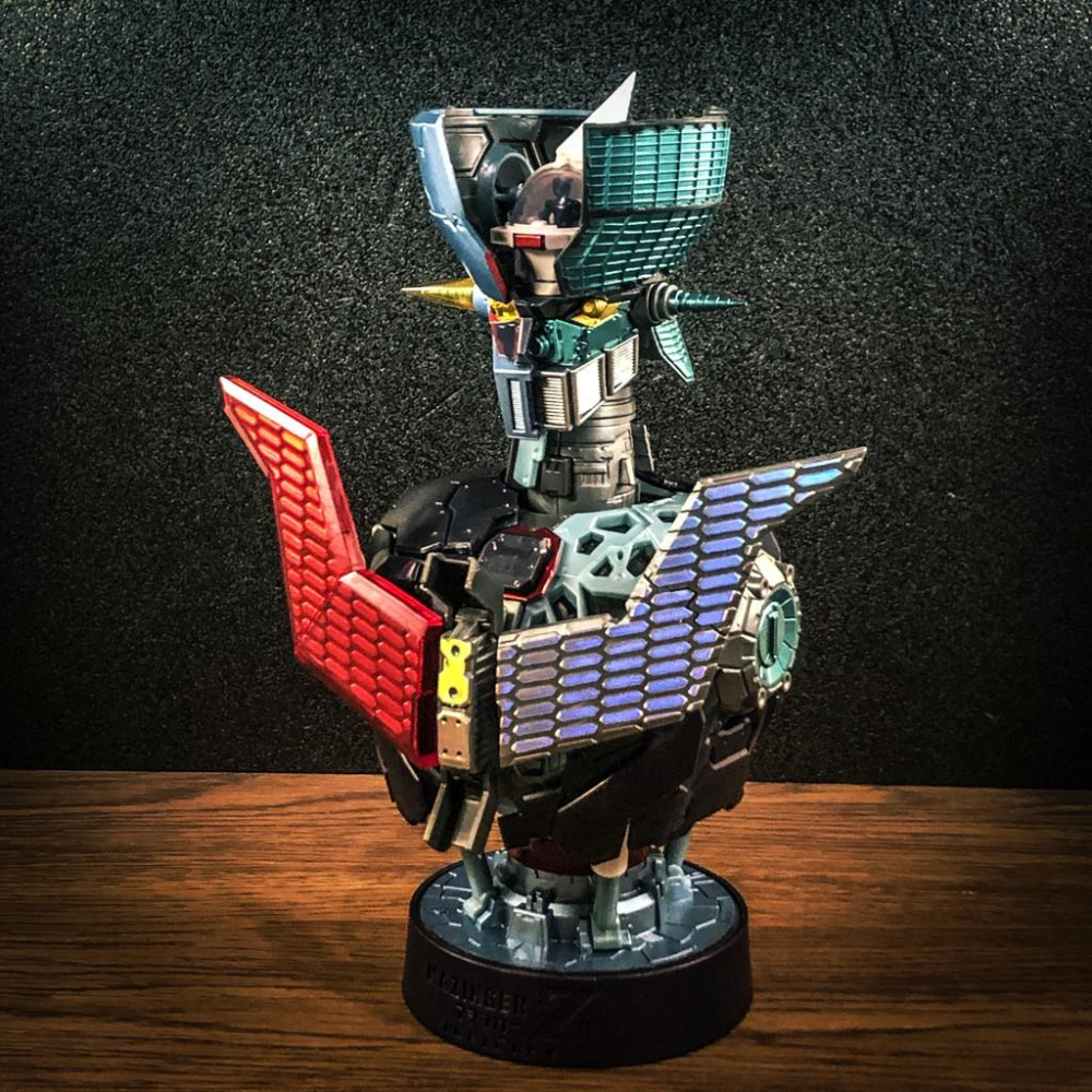 【鋼普拉】現貨 BANDAI 扭蛋 MAZINGER Z INFINITY 無敵鐵金剛胸像 劇場版 魔神Z 原作色 3款-細節圖6