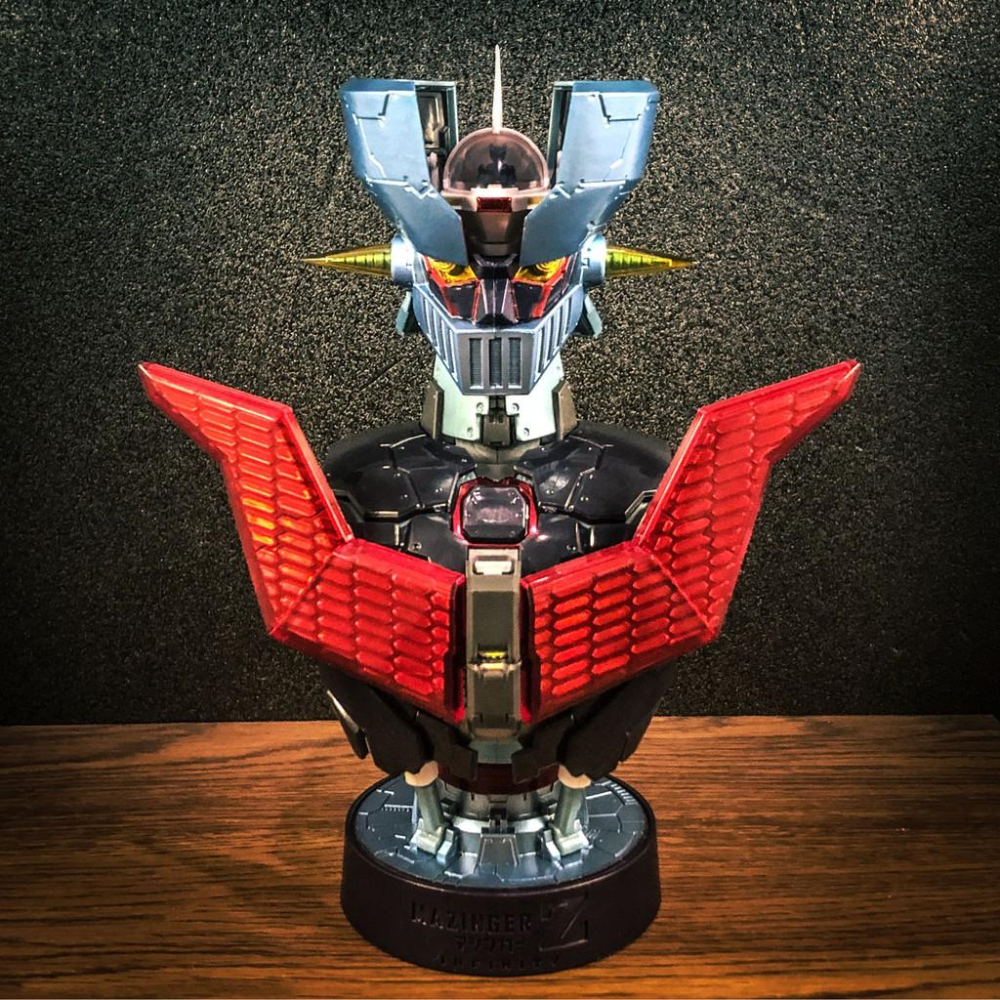 【鋼普拉】現貨 BANDAI 扭蛋 MAZINGER Z INFINITY 無敵鐵金剛胸像 劇場版 魔神Z 原作色 3款-細節圖7