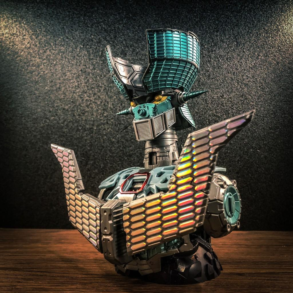 【鋼普拉】現貨 BANDAI 扭蛋 MAZINGER Z INFINITY 無敵鐵金剛胸像 劇場版 魔神Z 原作色 3款-細節圖8