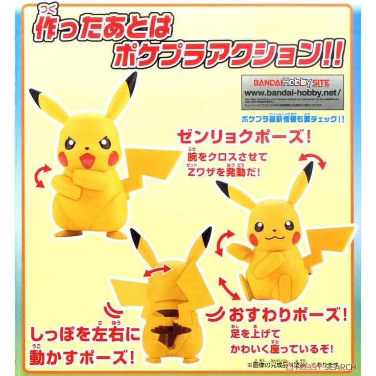 【鋼普拉】現貨 BANDAI Pokémon PLAMO 收藏集 41 皮卡丘 神奇寶貝 精靈寶可夢 Z招式 口袋怪獸-細節圖3