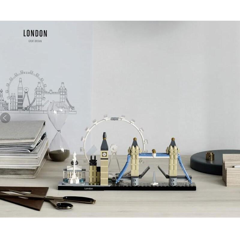 【LETGO】現貨 樂高積木 LEGO 經典建築系列 Great Wall 21044 巴黎 + 21034 倫敦-細節圖5