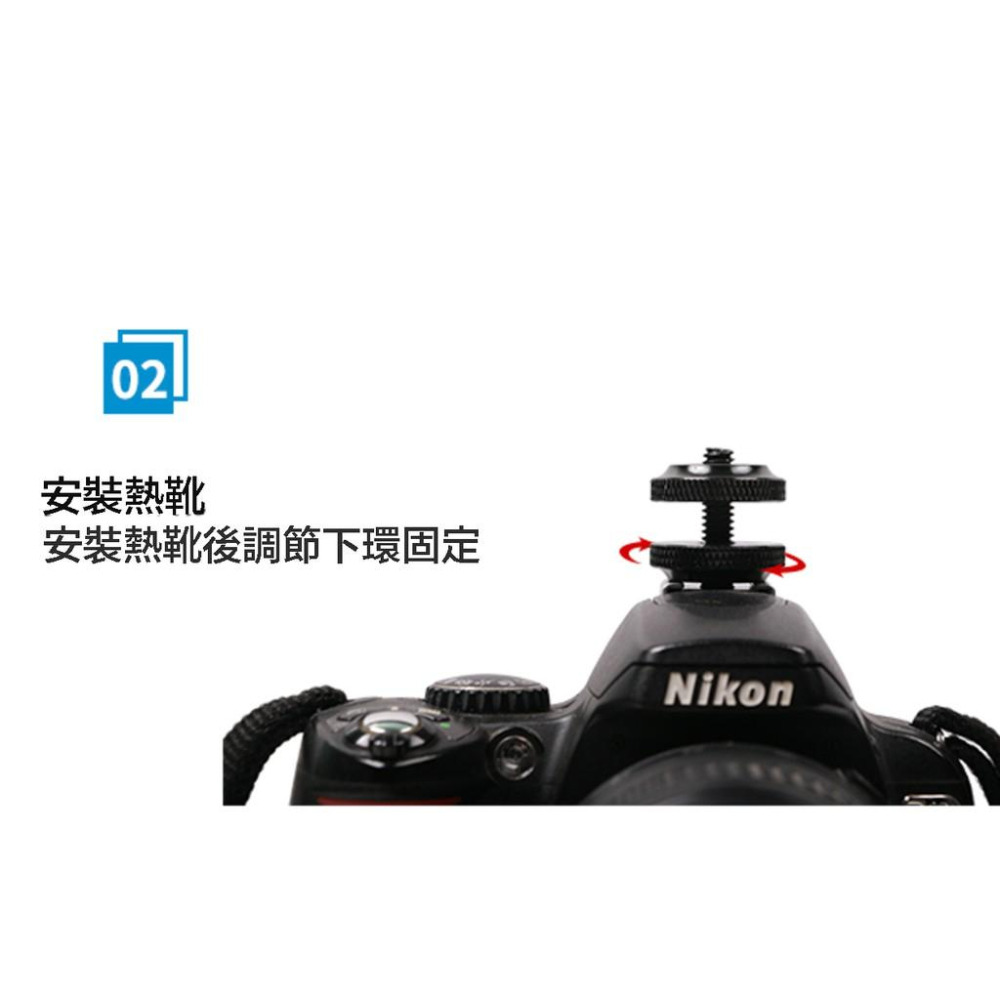 【eYe攝影】副廠配件 含螺桿 GoPro 運動相機 熱靴轉接頭 固定座 轉接座 熱靴螺絲 HERO 8 7 6-細節圖4