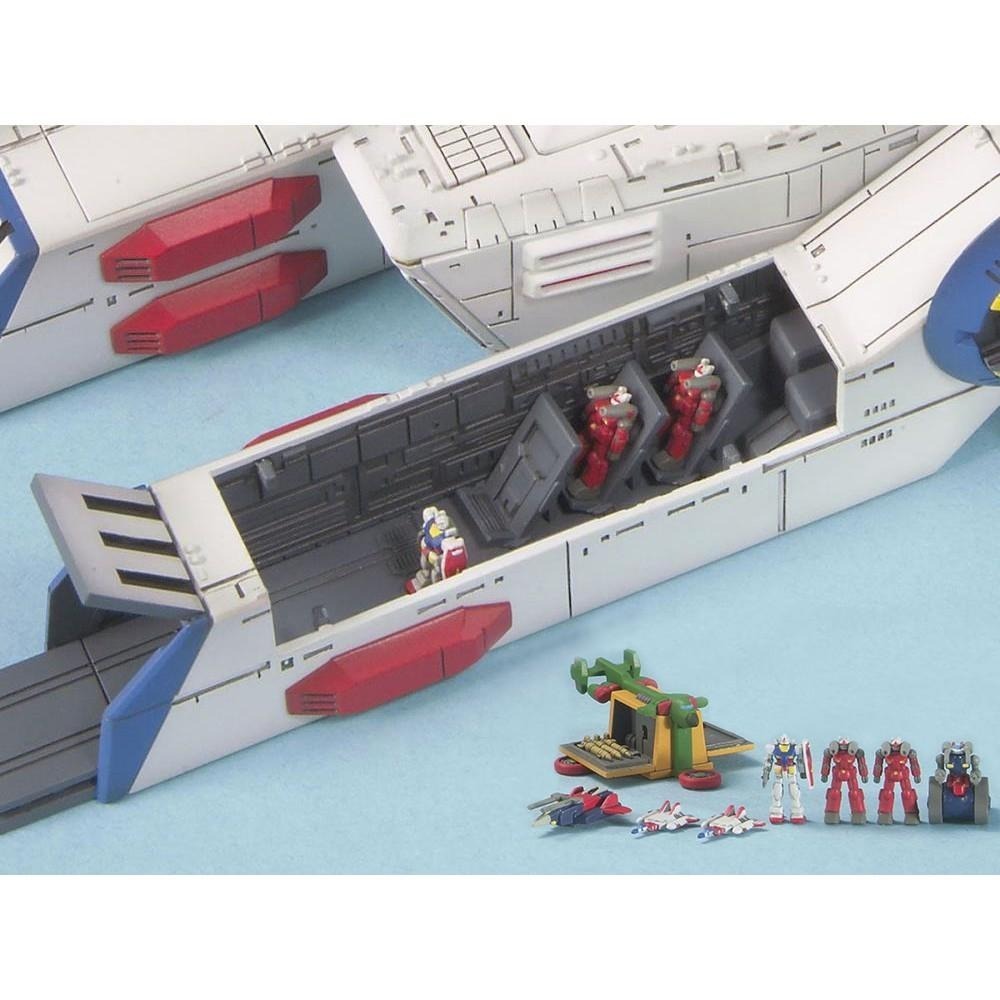 鋼普拉】現貨BANDAI 鋼彈UC0079 EX #31 1/1700 WHITE BASE 白色木馬白色基地- eYeCam 鋼普拉- iOPEN  Mall