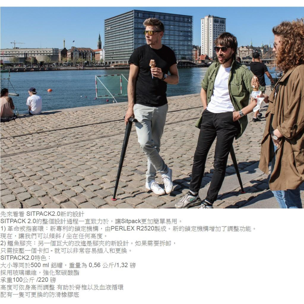 【eYe攝影】公司貨 SITPACK2.0 隨身太空椅 排隊神器 收納椅 輕便椅 外出椅 婚攝 上學等車 露營 外拍攝影-細節圖3