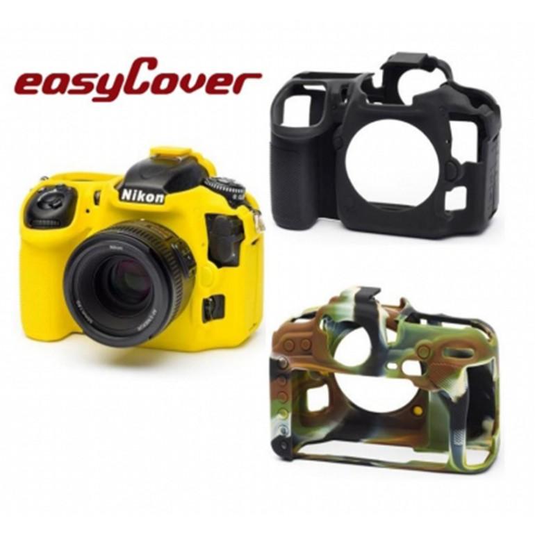【eYe攝影】easyCover 金鐘套 Nikon D500 保護套 矽膠套 黃 黑 另有 D5 D4s D750-細節圖2