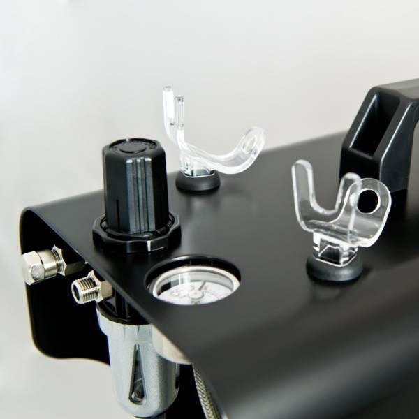 【鋼普拉】現貨 漢弓 sparmax TC-620X 空壓機 空氣壓縮機 模型噴筆 模型噴漆 噴漆 2.5L儲氣桶-細節圖4