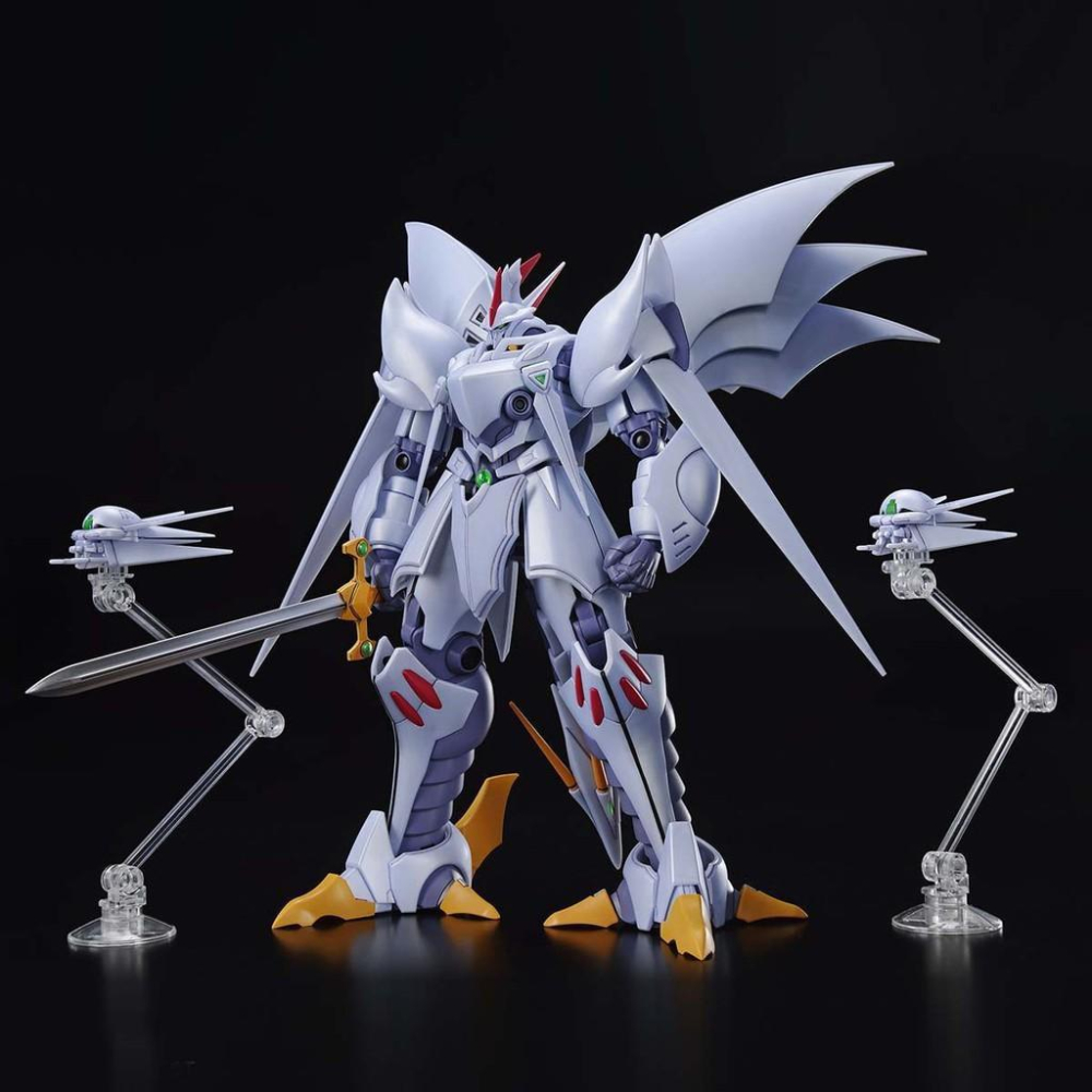 【鋼普拉】現貨 BANDAI 超級機器人大戰OG 風之魔裝機神 HG CYBASTER 賽巴斯塔 塞巴斯達-細節圖7