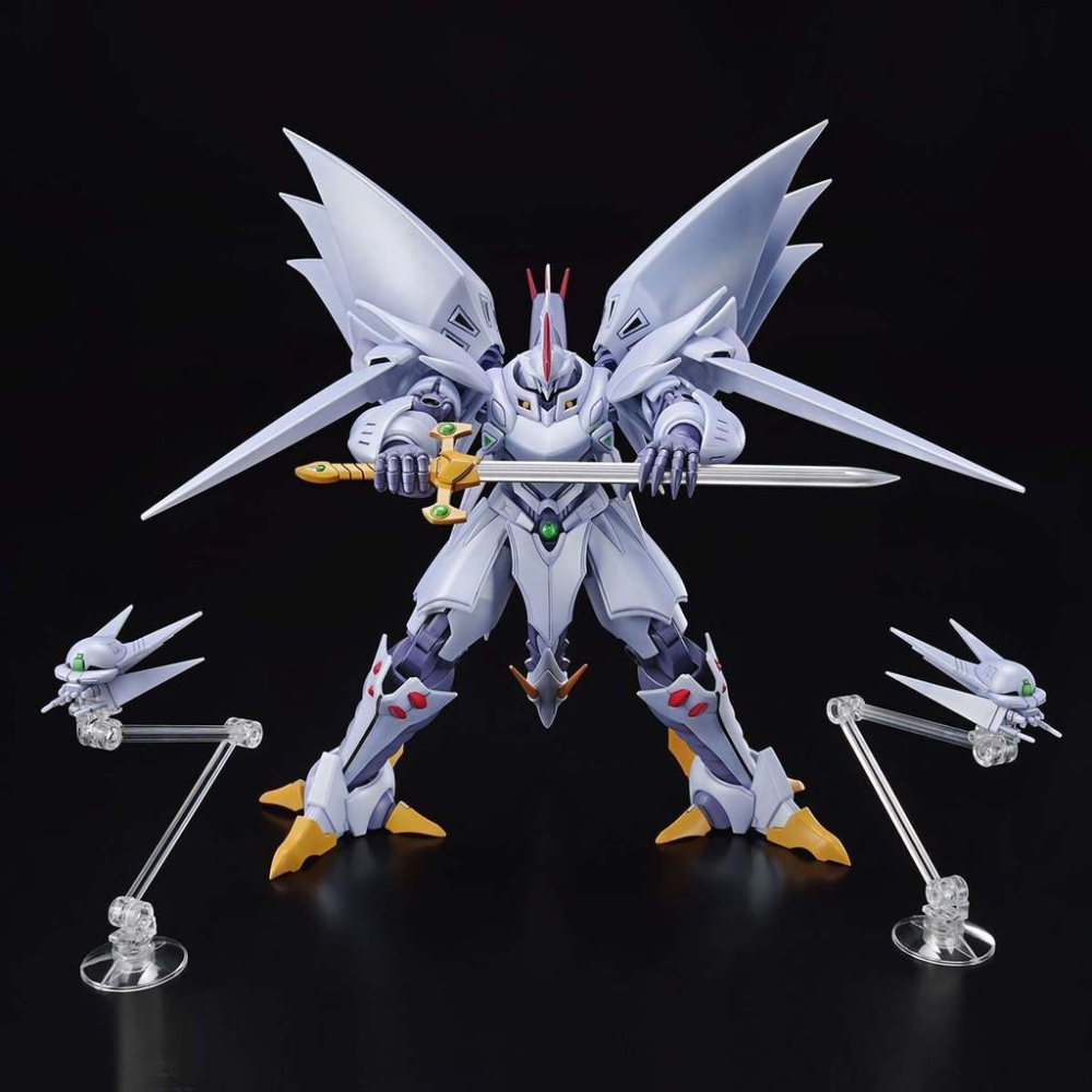 【鋼普拉】現貨 BANDAI 超級機器人大戰OG 風之魔裝機神 HG CYBASTER 賽巴斯塔 塞巴斯達-細節圖8