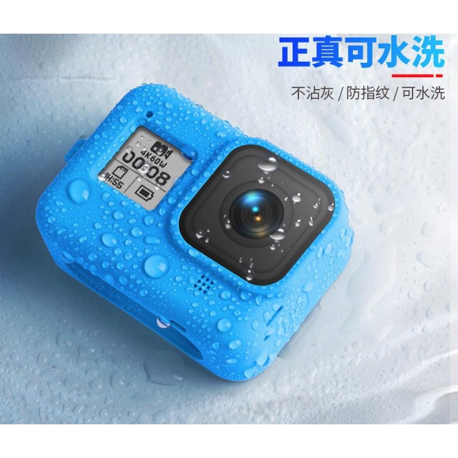 【eYe攝影】副廠配件 GoPro Hero 9 10 11 矽膠套+手腕帶+鏡頭蓋 防刮 矽膠 保護套 果凍套-細節圖4