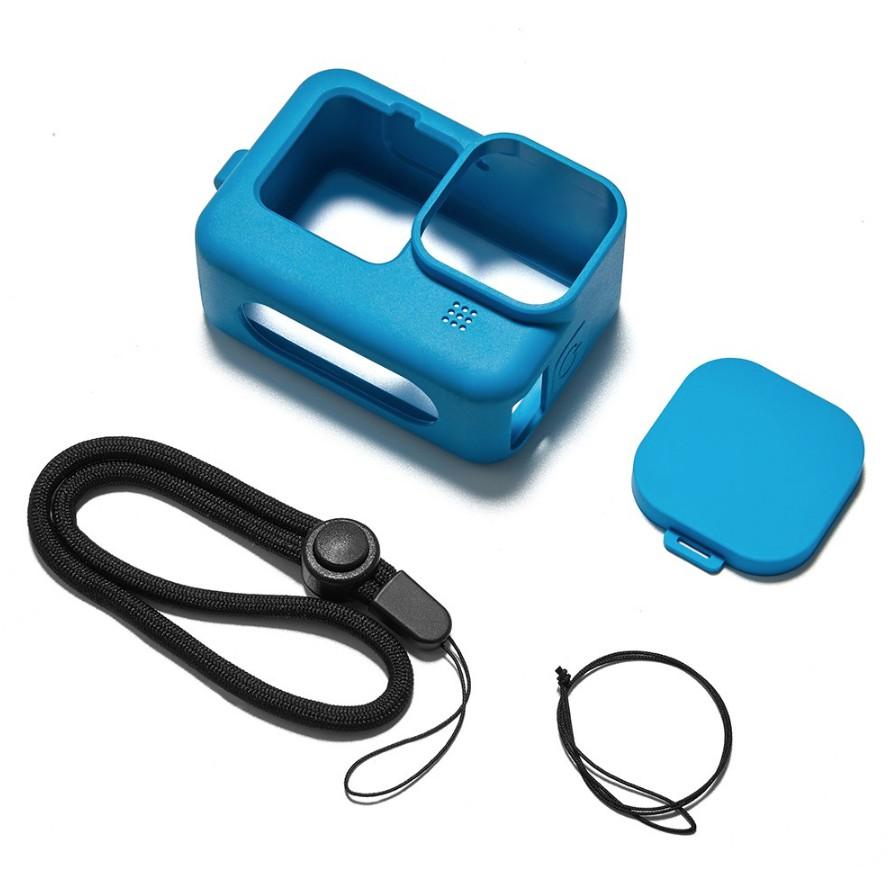 【eYe攝影】副廠配件 GoPro Hero 9 10 11 矽膠套+手腕帶+鏡頭蓋 防刮 矽膠 保護套 果凍套-細節圖5