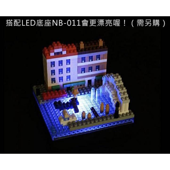 【LETGO】現貨 正版公司貨 Nanoblock 日本河田積木 NB-026 發光底座 三色 LED 可變色 USB-細節圖5