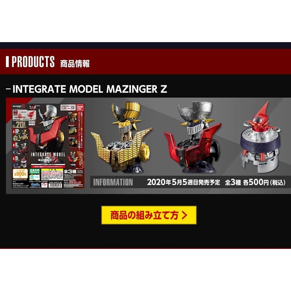 【鋼普拉】現貨 BANDAI 扭蛋 MAZINGER Z INFINITY 無敵鐵金剛胸像 劇場版 魔神Z 一套3款-細節圖3