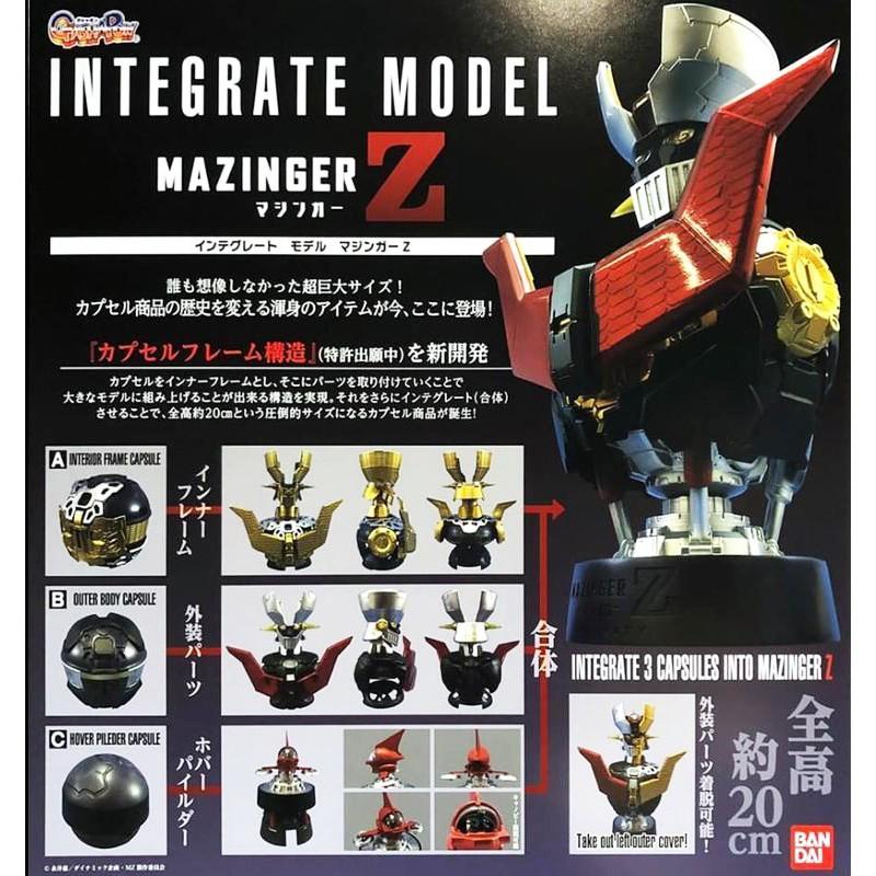 【鋼普拉】現貨 BANDAI 扭蛋 MAZINGER Z INFINITY 無敵鐵金剛胸像 劇場版 魔神Z 一套3款-細節圖6