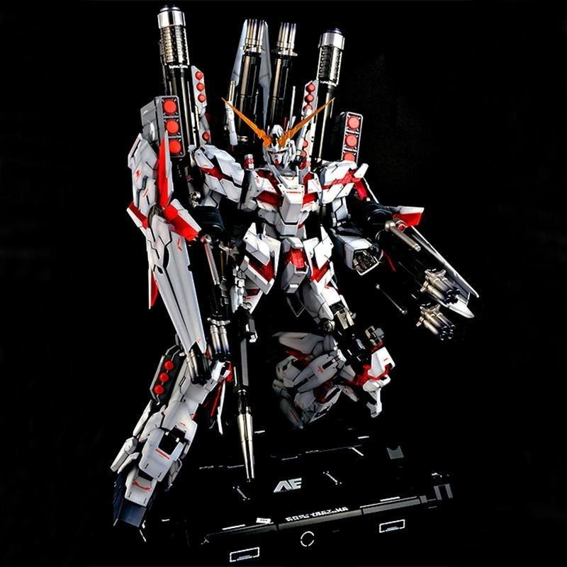 【鋼普拉】現貨 BANDAI 鋼彈UC PG 1/60 UNICORN GUNDAM 全武裝獨角獸鋼彈 FA 全武裝配件-細節圖6
