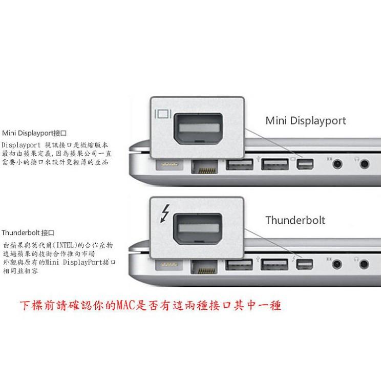 【eYe攝影】APPLE MAC Thunderbolt mini DisplayPort 轉 hdmi 公對公 傳輸線-細節圖3