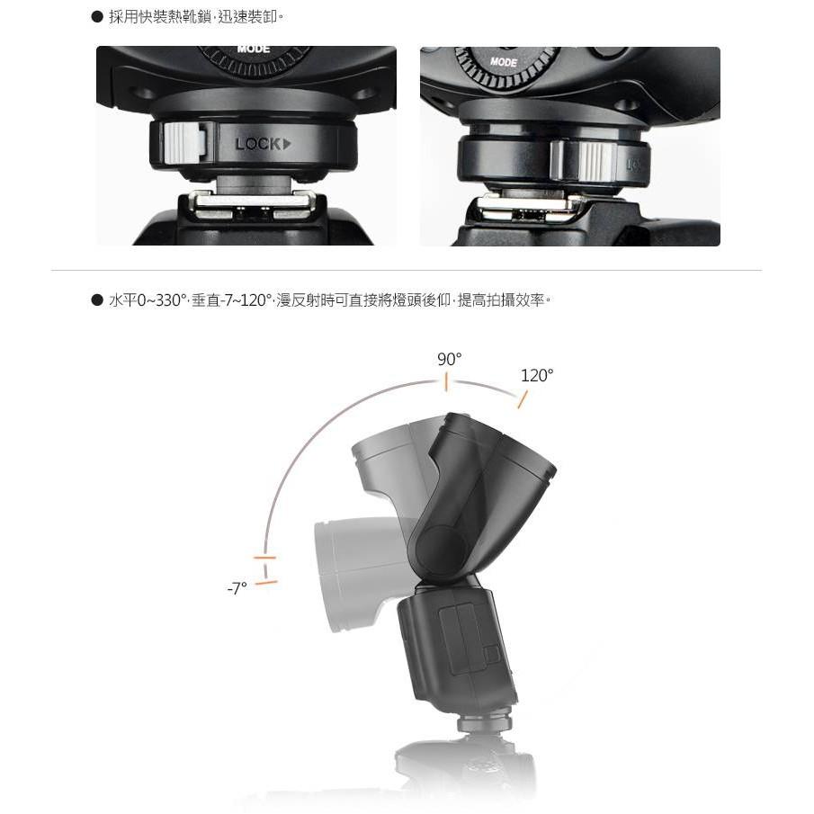 【eYe攝影】開年公司貨 兩年保固 Godox 神牛 V1 + AK-R1 套組 E-TTL 鋰電圓燈頭閃光燈 2.4G-細節圖3