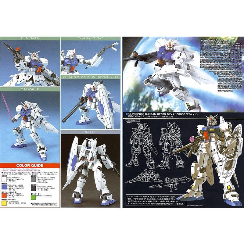 【鋼普拉】現貨 BANDAI 鋼彈0083 星辰回憶錄 HGUC 1/144 #025 GP03S 鋼彈試作3號機-細節圖6