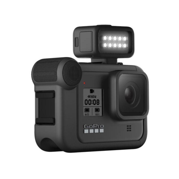 【eYe攝影】現貨 GoPro HERO 8 媒體模組 + 燈光模組 直播 內建指向性麥克風 防水燈 補光 潛水燈-細節圖2