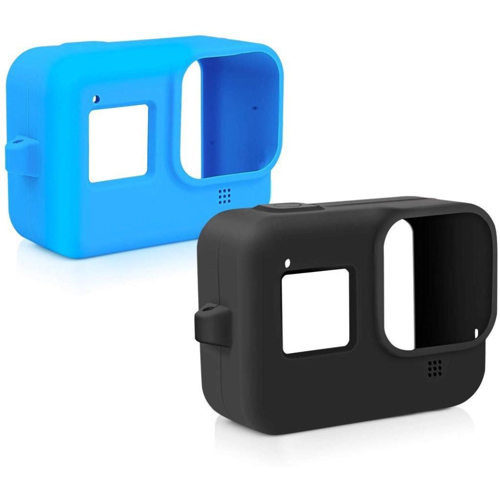 【eYe攝影】現貨 副廠配件 GoPro HERO 8 運動相機 矽膠保護套 + 手腕帶 相機套 掛繩 防摔 防塵-細節圖8