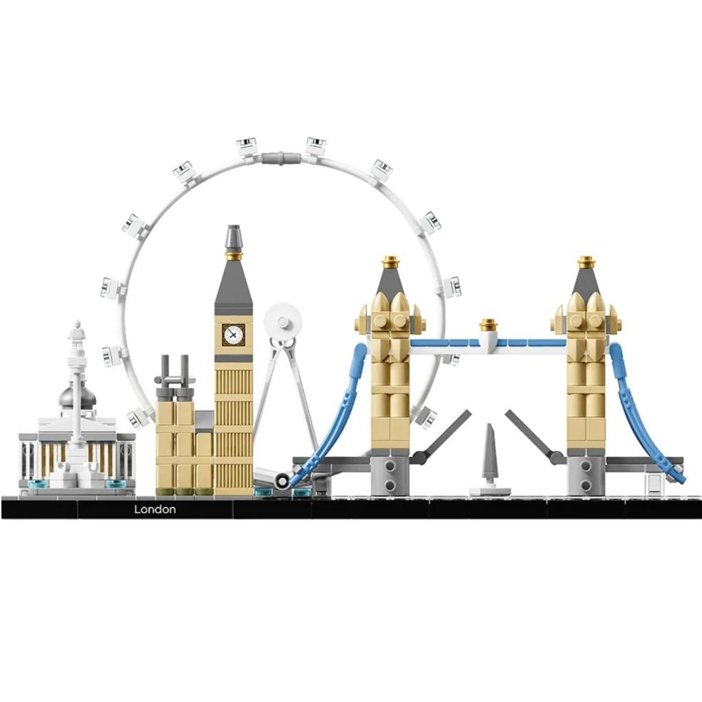 【LETGO】現貨 樂高正版 LEGO 21034 經典建築系列 英國 倫敦 London 大笨鐘 塔橋-細節圖3