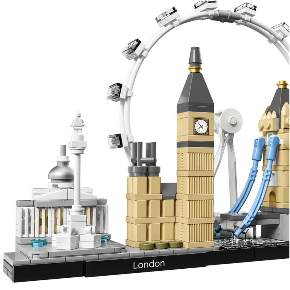 【LETGO】現貨 樂高正版 LEGO 21034 經典建築系列 英國 倫敦 London 大笨鐘 塔橋-細節圖4