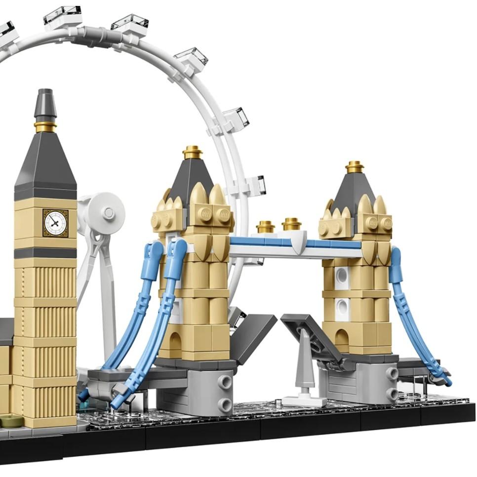 【LETGO】現貨 樂高正版 LEGO 21034 經典建築系列 英國 倫敦 London 大笨鐘 塔橋-細節圖5