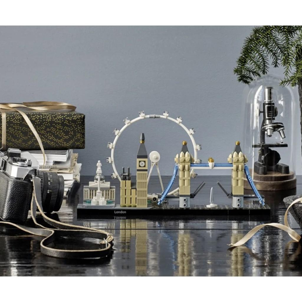 【LETGO】現貨 樂高正版 LEGO 21034 經典建築系列 英國 倫敦 London 大笨鐘 塔橋-細節圖6