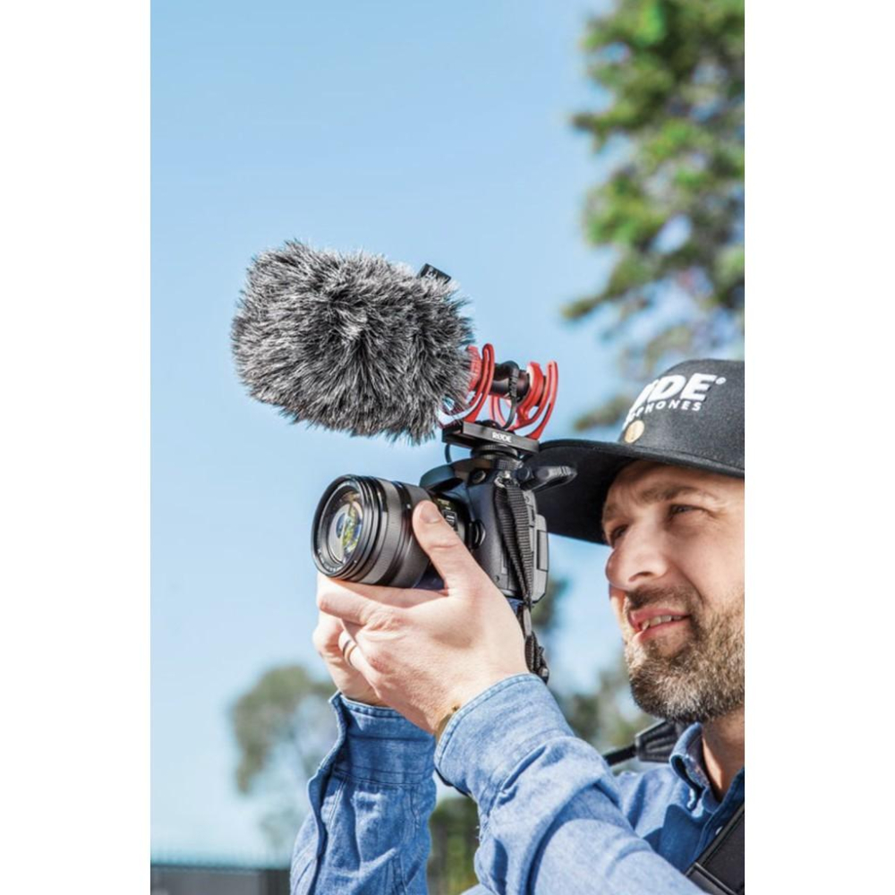 【eYe攝影】現貨 原廠毛套 RODE WS11 麥克風毛套 VideoMic NTG 專用 降噪 收音 兔毛 槍型-細節圖6