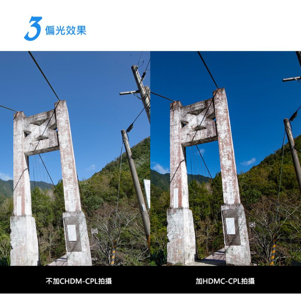 【eYe攝影】現貨 SUNPOWER TOP1 HDMC CPL 超薄框鈦元素環形偏光鏡 多層鍍膜 防潑水 藍天 去反光-細節圖5