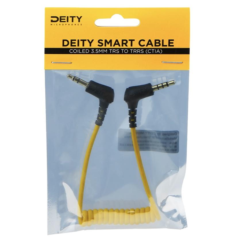 【eYe攝影】現貨 Deity 手機 麥克風轉接線 TRRS 3.5mm 音訊連接線 無線麥克風 雙公頭 CTIA-細節圖4