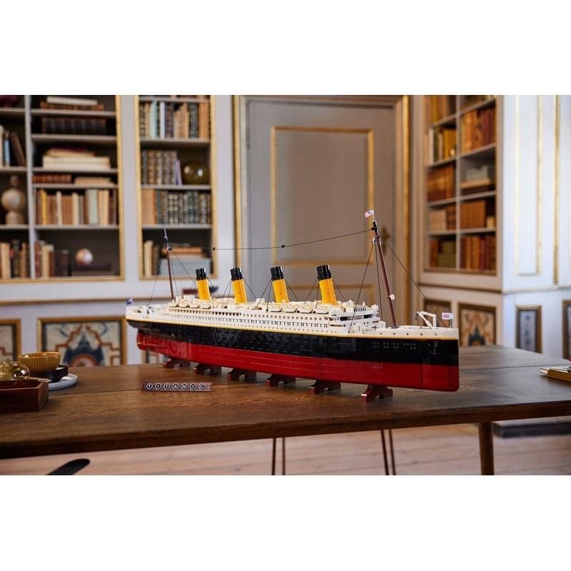 【LETGO】現貨 全新 樂高 LEGO 10294 TITANIC 鐵達尼號 豪華郵輪 船艦 1.35m 復刻版-細節圖7