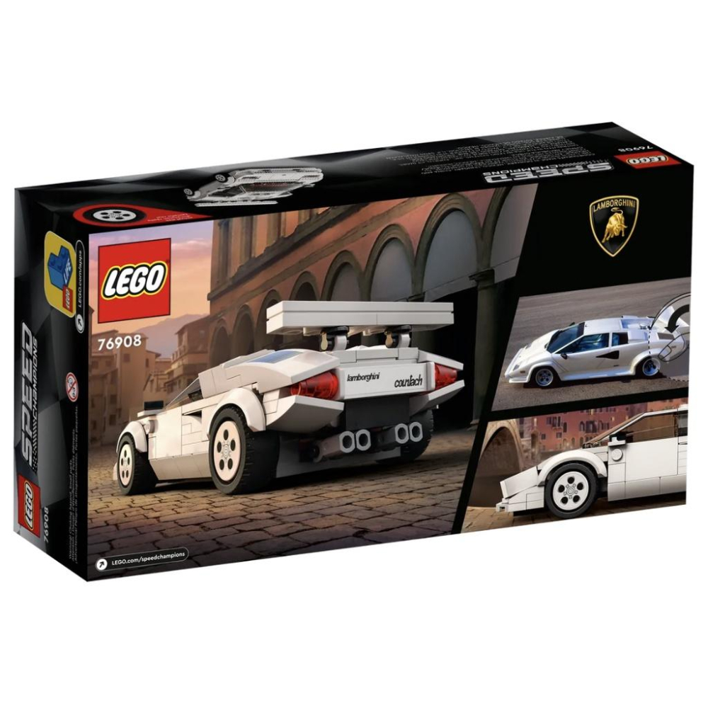 【LETGO】現貨 樂高 LEGO 76908 賽車系列 Speed 藍寶堅尼 Countach 聖誕禮物 跑車 超跑-細節圖2