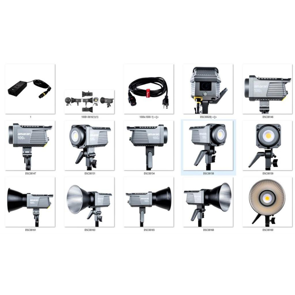 【eYe攝影】現貨 Aputure 愛圖仕 Amaran 100D LED白光攝影燈 持續燈 攝影燈 太陽燈 汽車美容燈-細節圖7