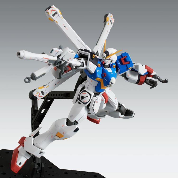【鋼普拉】現貨 PB魂商 BANDAI MG 1/100 CROSSBONE GUNDAM X1 Ver.Ka 海盜鋼彈-細節圖6