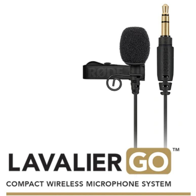 【eYe攝影】現貨 Rode Lavalier Go 領夾麥克風 全向式 錄音 降噪 3.5mm 直播 採訪 錄影 收音