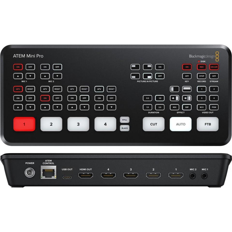 【eYe攝影】現貨 Blackmagic ATEM Mini Pro 4路 HDMI 導播機 直播 FB Live 視訊-細節圖3