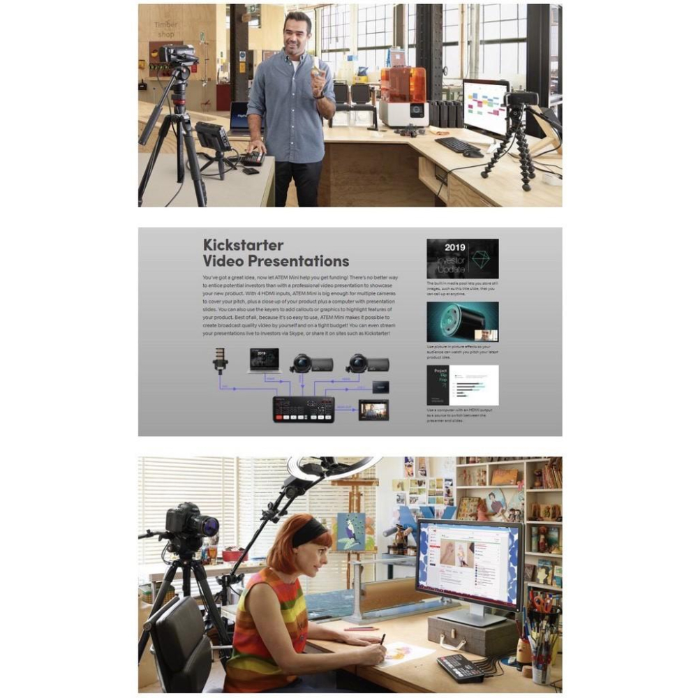 【eYe攝影】現貨 Blackmagic ATEM Mini Pro 4路 HDMI 導播機 直播 FB Live 視訊-細節圖7